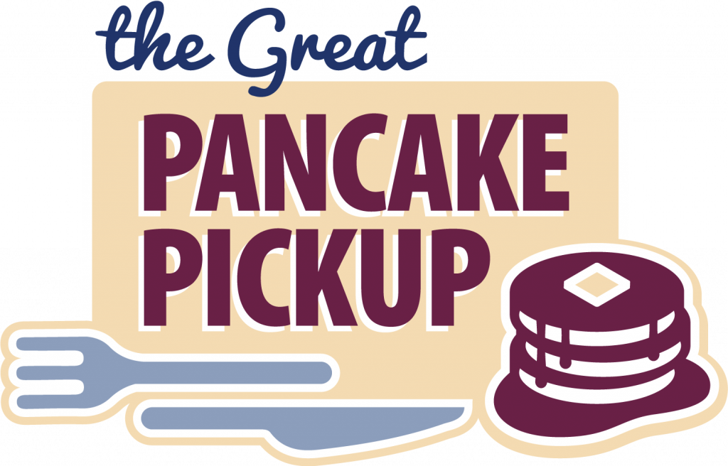 The Great Pancake Pickup logo