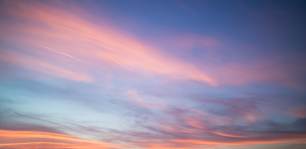 photo of a sunset sky