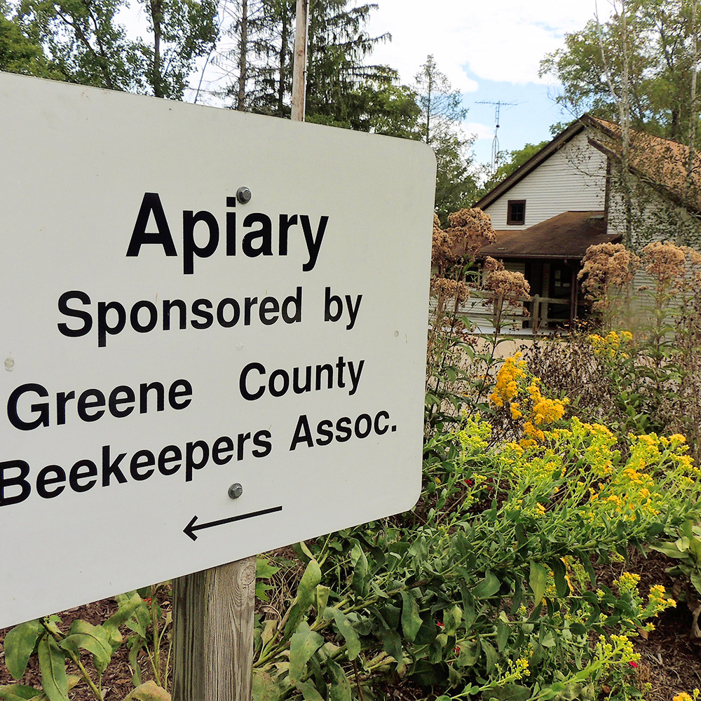 Sign for Apiary